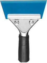 HARFINGTON Squeegee 5 Inch Length Auto Water Blade Shower Squeegee with Non-Slip Handle for Car Windshield Window Cleaner Glass, Blue
