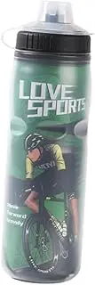 Bike Water Bottle Sports Water Bottle Drink Bottle Reusable 600 ml Squeeze Bottle for Cycling Outdoor Sports Exercise Running