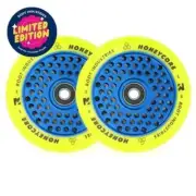 Root Industries HoneyCore Wheels 110mm - Yellow/Blue (Pair)