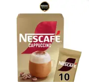 Cappuccino Nescafe Gold Prepared Soluble Cappuccino Pouch 10 Sachets