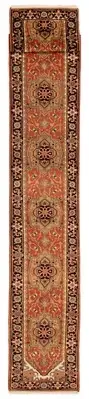 Vintage Hand-knotted Runner Rug 2'5" x 39'6" Traditional Wool Carpet