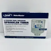 Orbit WaterMaster 57194 Green 4 Station Dual Program Sprinkler System Timer