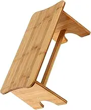 Levemolo Small Step Stool Wooden Toilet Stool Footstool Sturdy and Safe for Bathroom Use