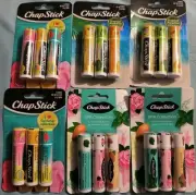 ChapStick Variety Flavor 6pk 18 Sticks Moisturizing Lip Balm