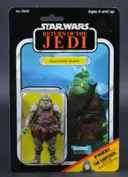 1983 Kenner Star Wars ROTJ Gamorrean Guard 65 Back C Sealed MOC CLEAR BUBBLE