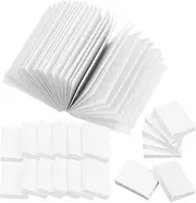 Gadpiparty 50 Pcs Miniatures Blank Books Dollhouse Books 1:12 Scale Mini Books Dollhouse Model Decoration Pretend Play Supplies Doll House Books for Kids (White)