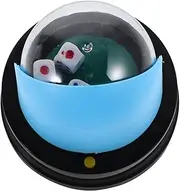 FUNNETOYU Dice Lucky Roller Cup Game Party Dices Table Board Game Dices Shake Container Shaking Dice Cup Dices Cup Party Games Accessories Dice Tray for -Blue Plastic