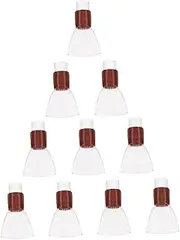 COSMEVIVI Reed Kit 10 Pcs Plastic Reeds Accessories Supply Pure Round Surface Designed for Students Pros