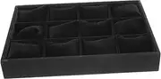 BESPORTBLE Stackable Watch Tray Organizer with Decorative Display Holder for Bracelets and Bangles Elegant Storage Case for Jewelry Store Showcase