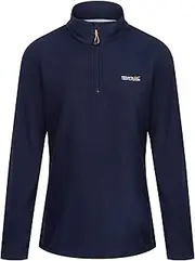 [REGATTA] Great Outdoors Womens/Ladies Sweetheart 1/4 Zip Fleece Top (UK Size: 24) (Navy)