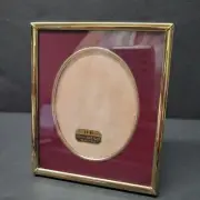 HAMLIN-OVERTON 24 Karat Gold Plate Picture Frame VTG NEW IN BOX