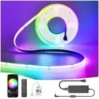 24V RGB COB Led Light Strip 32.8ft, 5760 LEDs 10mm Width, Smart Led Strip Lig...