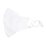 XRGO XM25WH White Cloth Face Mask | Reusable + PM2.5 Carbon Filter