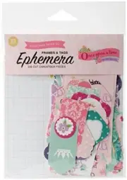 Echo Park Paper Company OUG122021 Once Upon A Time-Princess Frames & Tags Epheme