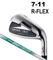 HONMA BERES NX IRON SET #7-#11 N.S.PRO 850GH neo STEEL SHAFT R-FLEX 5 CLUBS