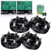 4Pcs 1.5" 6x5.5'' to 6x5.5'' Wheel Spacer for GMC Sierra M14x1.5 Studs 78.1mm