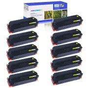 10PK CF412X Yellow Toner Cartridge for HP LaserJet Pro MFP M377 M452 M477