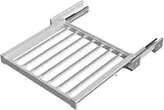 Space Saving Under Cabinet Drying Rack Invisible Drying Rack, Washing Machine Pants Rack, Built-in Wardrobe(White,600-850mm)
