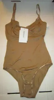 HANRO NUDE Skin Smooth Touch Bodysuit Underwire 32B 70B NWT Brand New 1533