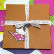 Louis Vuitton Takashi Murakami Monogram Superflat Square 90 Blanc M96097 LV NEW