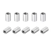 10 Pcs M3x8mm Round Aluminum Standoff Column Spacer Female for DIY
