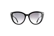 Tom Ford Sunglasses Isabella FT0915 01B Shiny Black Smoke Gradient
