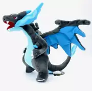 Mega Charizard X Plush 9 Inch" High Quality!! Fast shipping!!!