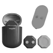 Portable Cordless TENS Massage Patch Pain Relief Muscle Stimulation Patch Rechargeable with black