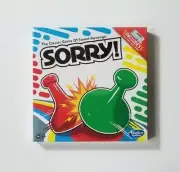 Sorry! Board Game Hasbro includes Fun Activity Sheet Age 6+