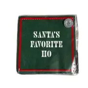 NWB Decorative FUN Party-Bar Christmas Santa's Ho Napkins-20 Count