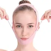 V Face Masks, Reusable V-Line Mask, Upgrade Ice-Cool Lifting Mask for V Line, Double Chin Reducer Face Lifting Bandage, for Double Chin and Saggy Face Skin, Skin Colour