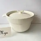 Banko Ware Microwave Cooking Clay Pot for Rice Vegetable Steam Easy Donabe Japan