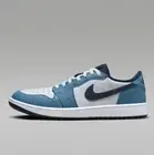 Nike Men's Air Jordan 1 Low G Golf Shoe White Aegean Storm DD9315-115