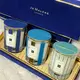 免運 珍藏 絕版【Jo Malone】香氛工藝蠟燭 青檸羅勒柑橘/英國梨小蒼蘭/牡丹與嫣紅麂絨 香氛蠟燭 蠟燭 陶瓷燭蓋 200g｜迷人香氛◆全館現貨快出