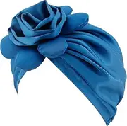 [Generic] Striped Pleated Twist Turban Head Wrap Hair Wear Chemo Hat Beanie