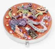 Kirks Folly Divine Diva Witch Mirror Compact Silvertone