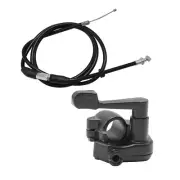 22mm Thumb Throttle w/ 46" Cable for ATV Quad Pit Bike TT01+