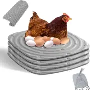 4Pcs Chicken Nesting Pads,Washable Chicken Nesting Pads,Nesting Box Pads for ...
