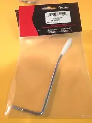 Genuine Fender Mexican Standard Stratocaster Tremolo Arm Whammy Bar White Tip
