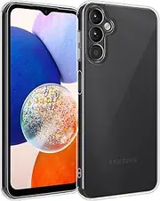 [TENOC] Phone Case for Samsung Galaxy A14 5G, Clear Case Non-Yellowing Protective Bumper Hard Back Cover