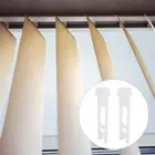 10pcs Vertical Blinds Pulley Curtain Pulley Roller Plastic Windows Curtain Track