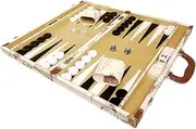 Middleton Games Backgammon Set, 46cm, 2 Players, Age 12+