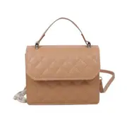 Classic Lattice Pattern Women Messenger Bag Small Square Female Shoulder Crossbody Bags Solid Color Rhombus Lady Casual Handbag
