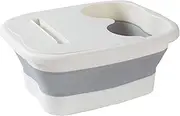 Foot Soaking Bath Basin, Foot Wash Basin, Portable Foot Soaking Tub, Foldable Foot Bath Bucket, Sturdy Foot Tub, Large Foot Spa Tray, Foot Basin for Dormitory, Business Trip, Travel, Home