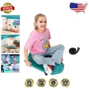 360-Degree Swivel Floor Scooter Board for Kids - Perfect for Indoor/Outdoor Fun
