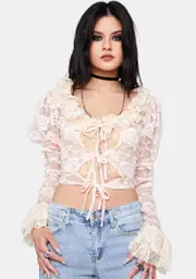 [Stuck on Stupid] Sofia Lace Top