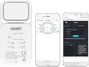 Ecowitt WH55 Wireless Water Leak Detection Sensor with Loud Audio Alarm