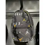 NIKE 後背包 JORDAN AIR BACKPACK 喬丹 筆電夾層 雙肩背 黑金 JD2143005TD-001