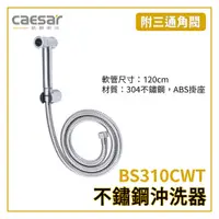 在飛比找蝦皮購物優惠-〖Caesar 凱撒衛浴〗不鏽鋼沖洗器 BS310CWT 沖