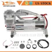 200PSI Air Compressor Kit For Train Horns Air Horn Air Suspension Kit 1/4" NPT